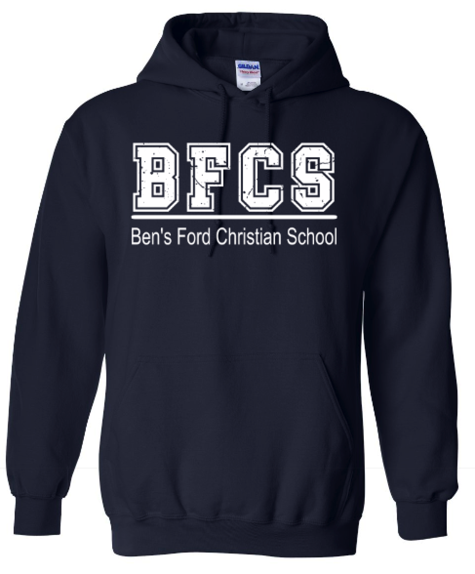 Navy Blue BFCS Hoodie