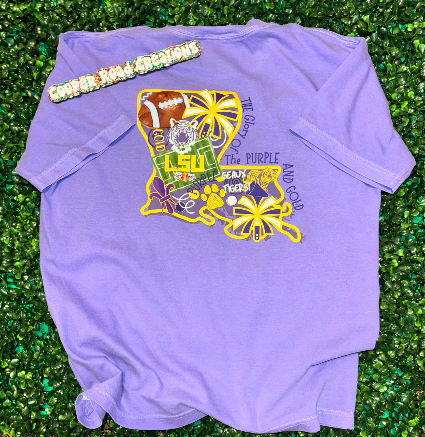 LSU Preppy Girl Tee